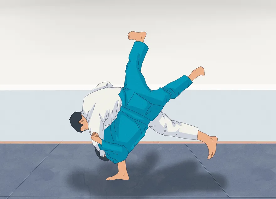 Necə etmək olar OuChi Gari Judo atmaq