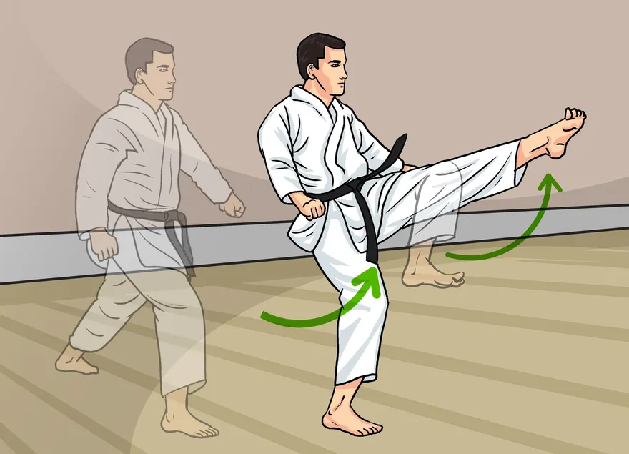 Mae Geri (Shotokan Karate) necə yerinə yetirmək olar