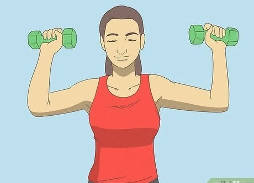 addım 2 sizin üçün kifayət qədər yüngül olan dumbbells tapın.