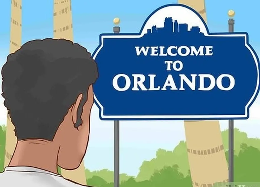 addım 1, florida, orlando-ya keçin.