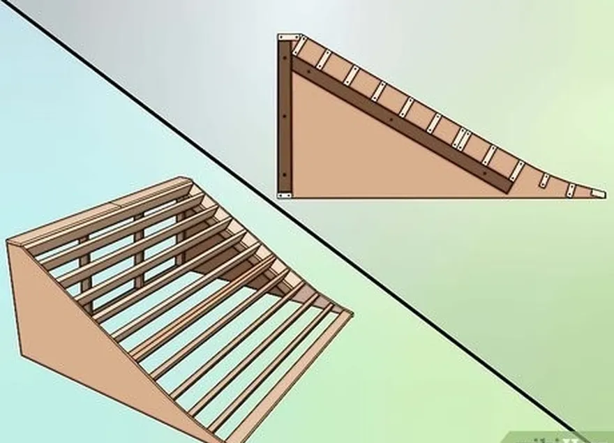 addım 3 ramp dayağına qoyun.