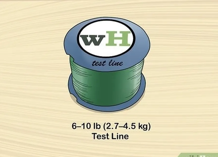 addım 3 6-10 lb (2.7-4.5 kq) test xətti istifadə edin.