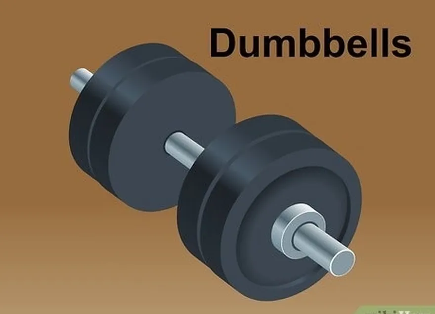 addım 2 daha yaxşı çiyin izolyasiyası üçün dumbbells istifadə edin.