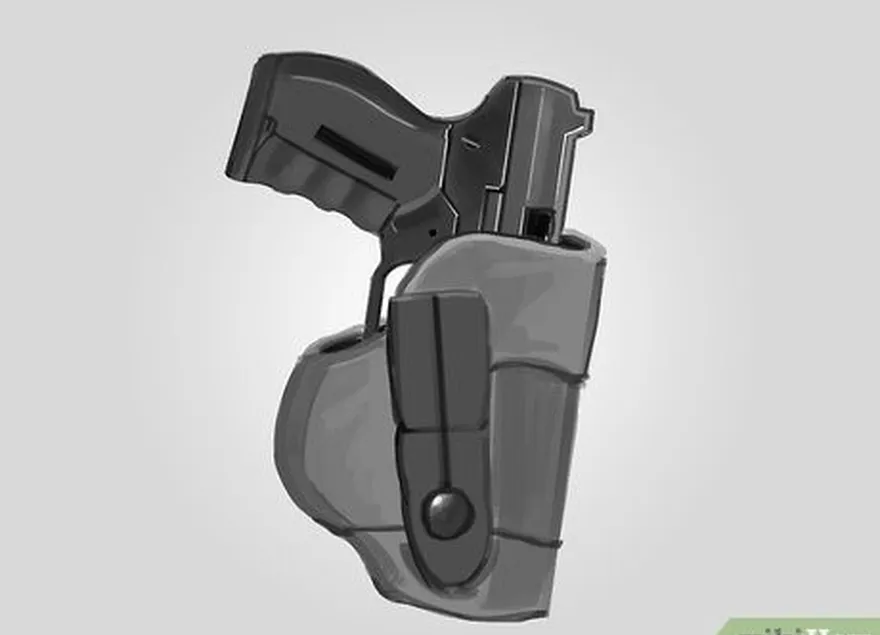 8-ci addım yuxarıdakıların tam əks qaydasında yenidən holster.