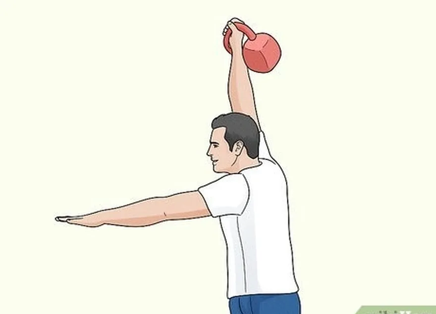 addım 1 yağ yandırmağınıza kömək etmək üçün bəzi kettlebell məşqləri edin.