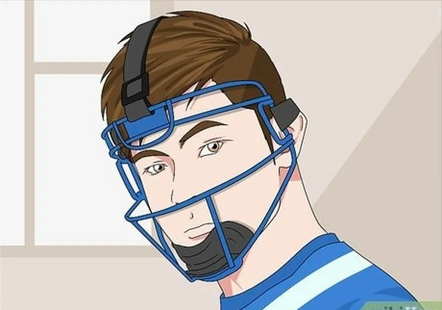 addım 1 bir fielder geyin's mask if you're a pitcher or third basemen.