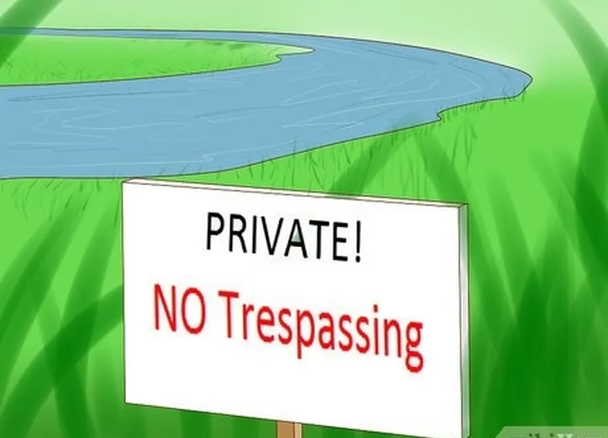 addım 3 don't trespass private property without consent.