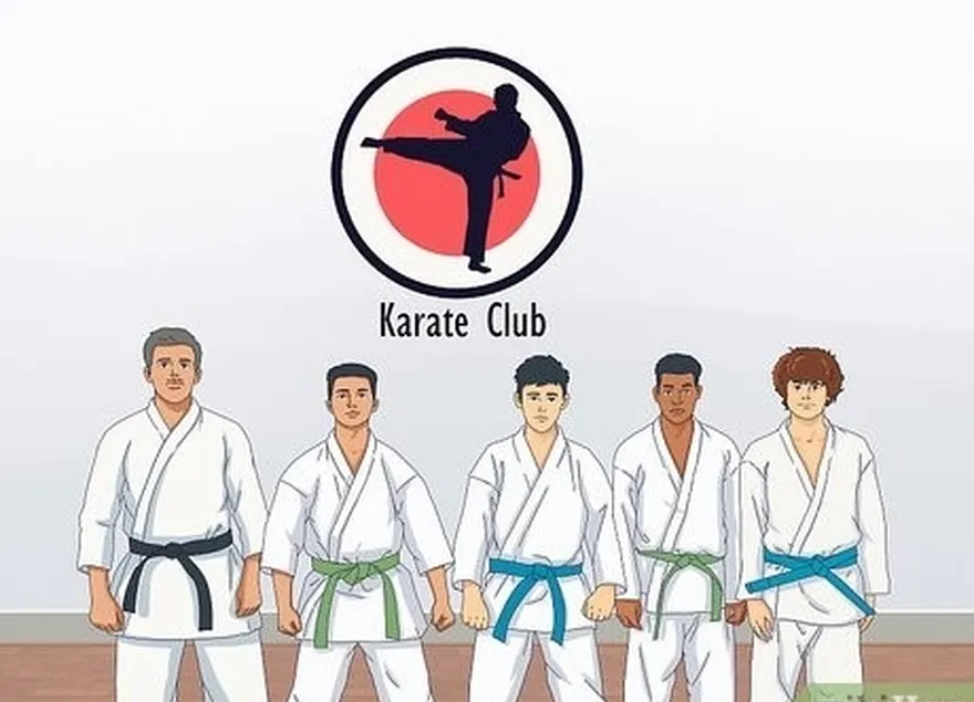 addım 1 karate klubuna qoşulun