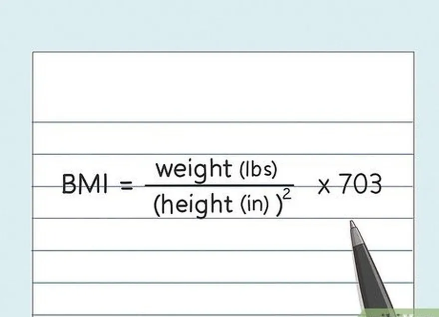 addım 6 bmi hesablayın.