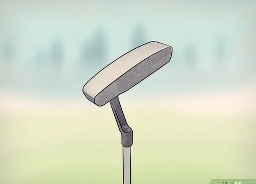 addım 5 qısa məsafələr üçün putters ilə yapışdırın.