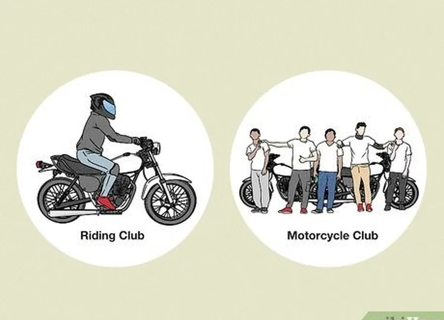 addım 1 riding klubları sırf sürmək motosikletləri ətrafında yönəldilmişdir.