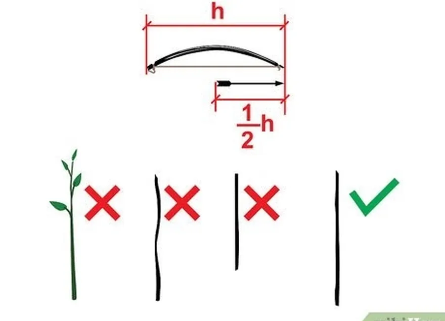 addım 1 oklar üçün çubuqları seçin.