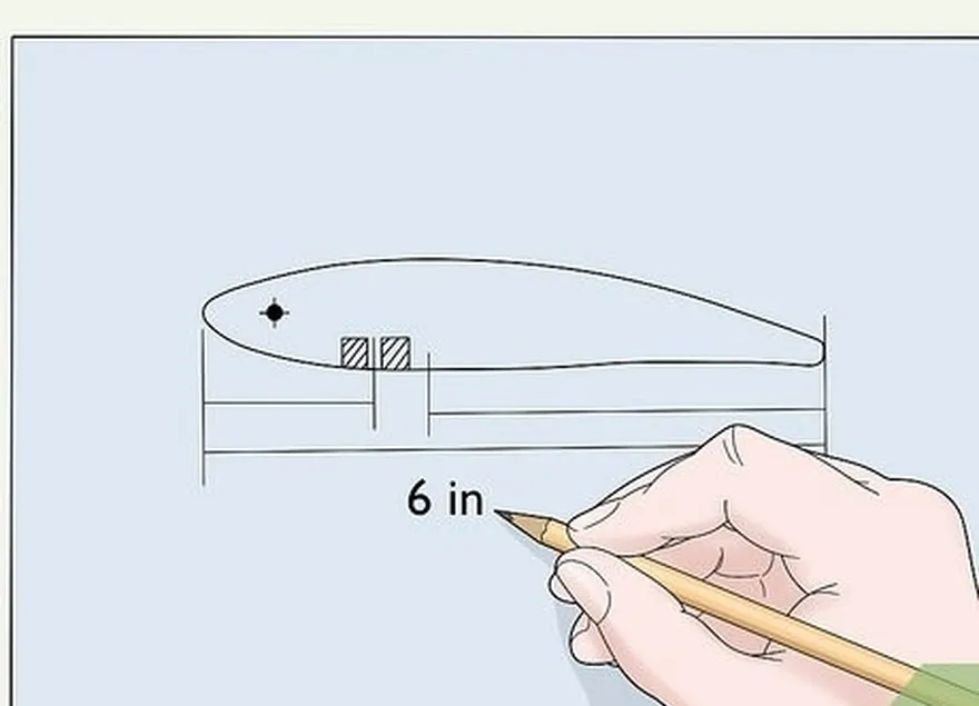 addım 4 (7,6 ilə 15.2 sm) daha böyük balıq üçün uzun (7.6 ilə 15.2 sm) bir cazibə hazırlayın.