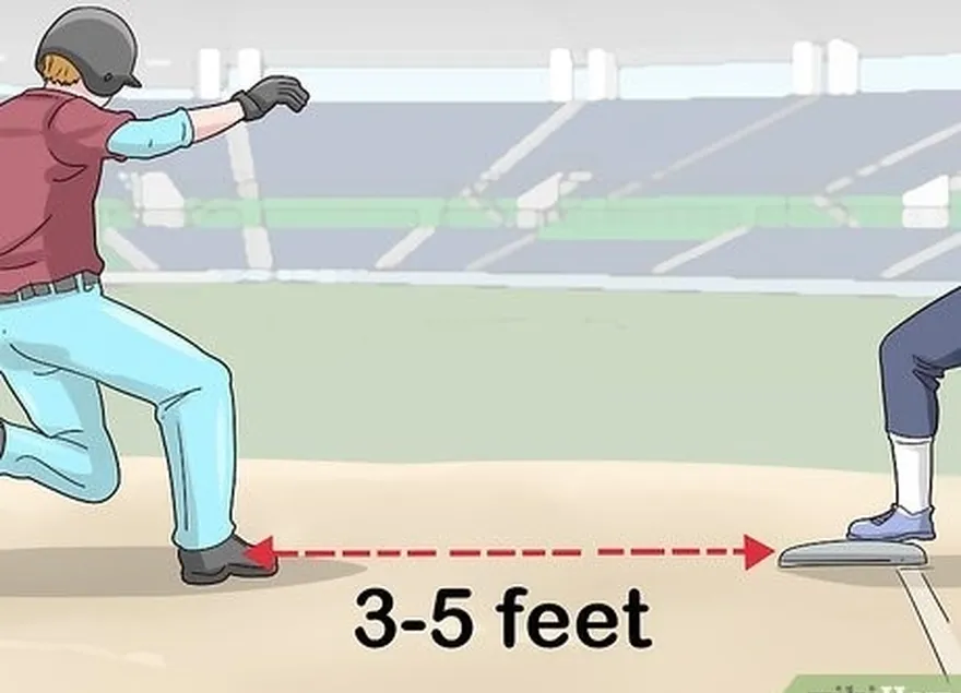 addım 4 sürüşməyinizə 3-dən 5 fut (0.91 ilə 1.52 m) uzaqlaşmağa başlayın.