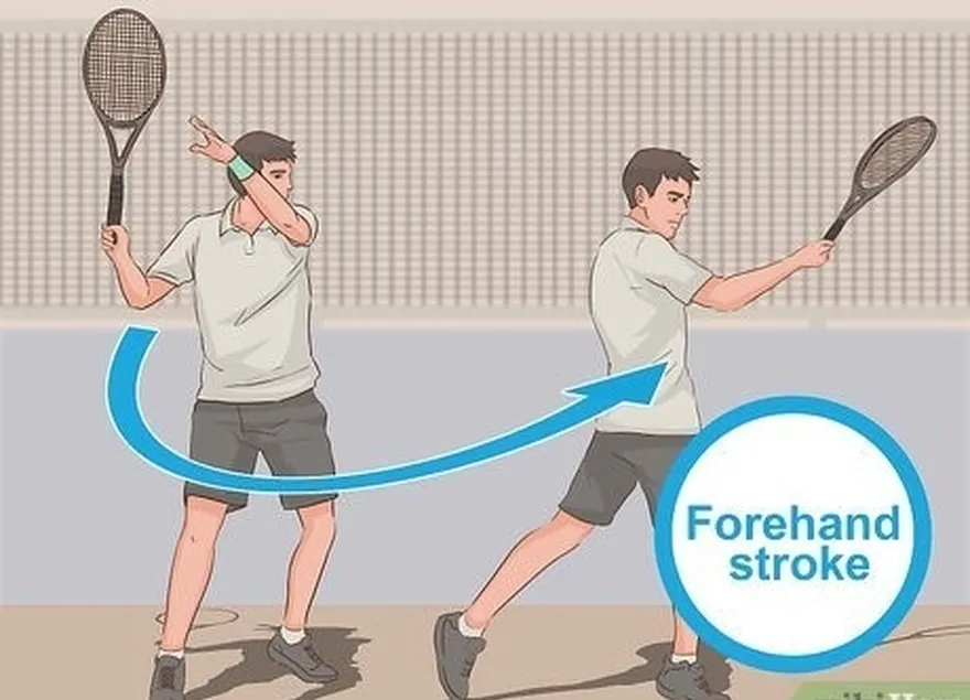 addım 5 forehand vuruşunu necə edəcəyinizi öyrənin.