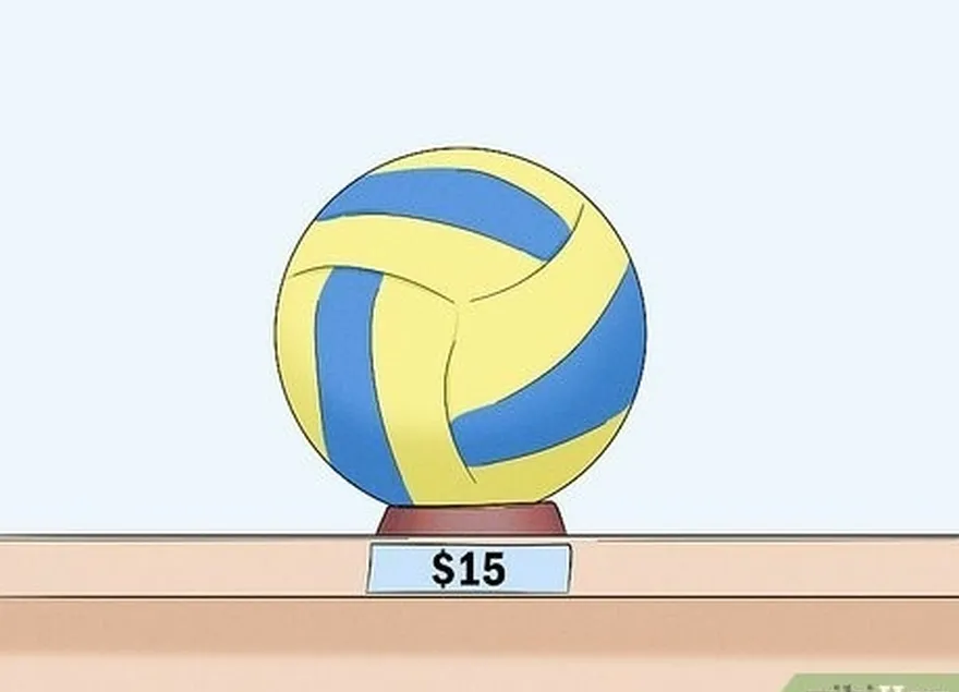 addım 1 voleybol alın.