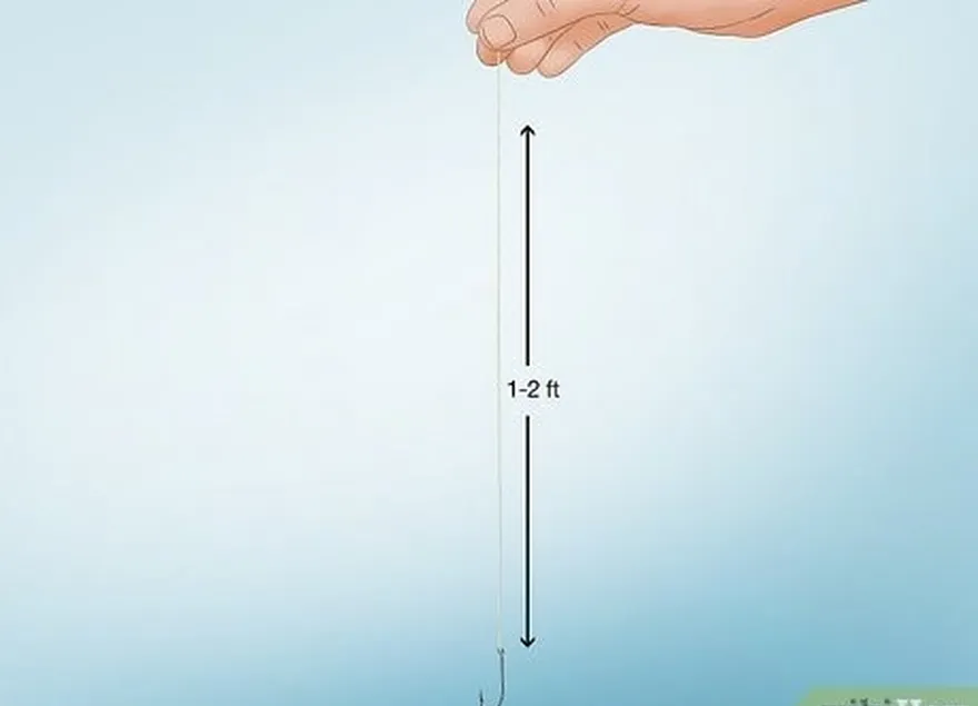 addım 2 çəngəldən 1-2 fut (30-61 sm) 1 və ya 2 çəki (30-61 sm).