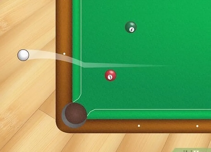 addım 4 cue ball masanı tərk edir