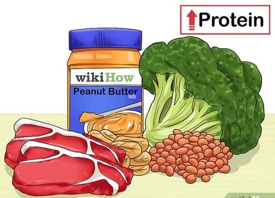 addım 4 protein qəbulunu artırın.