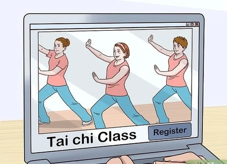 addım 5 tai-chi sinifini götürün.