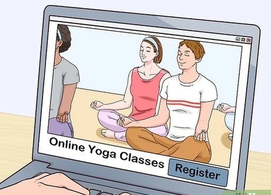 addım 6 yoga sinifini götürün.