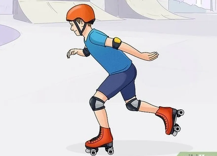 uşağınıza's posture and arm stance can help them skate faster.