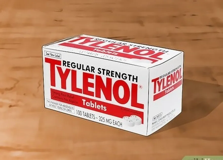 addım 5 nsaids və ya asetaminofen (tylenol) ilə xırda ağrı və şişkinlik əlamətlərini aradan qaldırın.