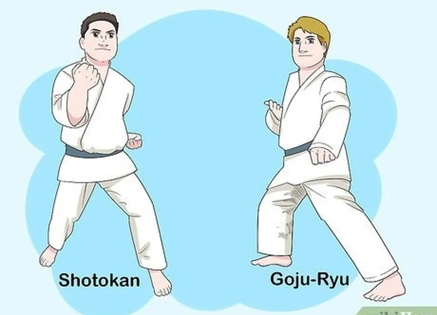 addım 1 karate üslublarını tanıyın.