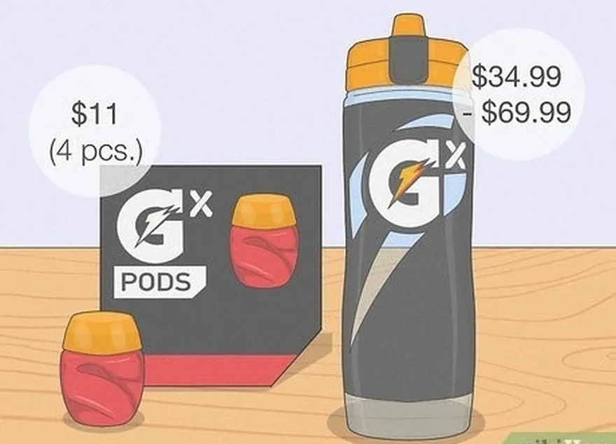 addım 6 gatorade pods və gx şüşəsi nə qədərdir?