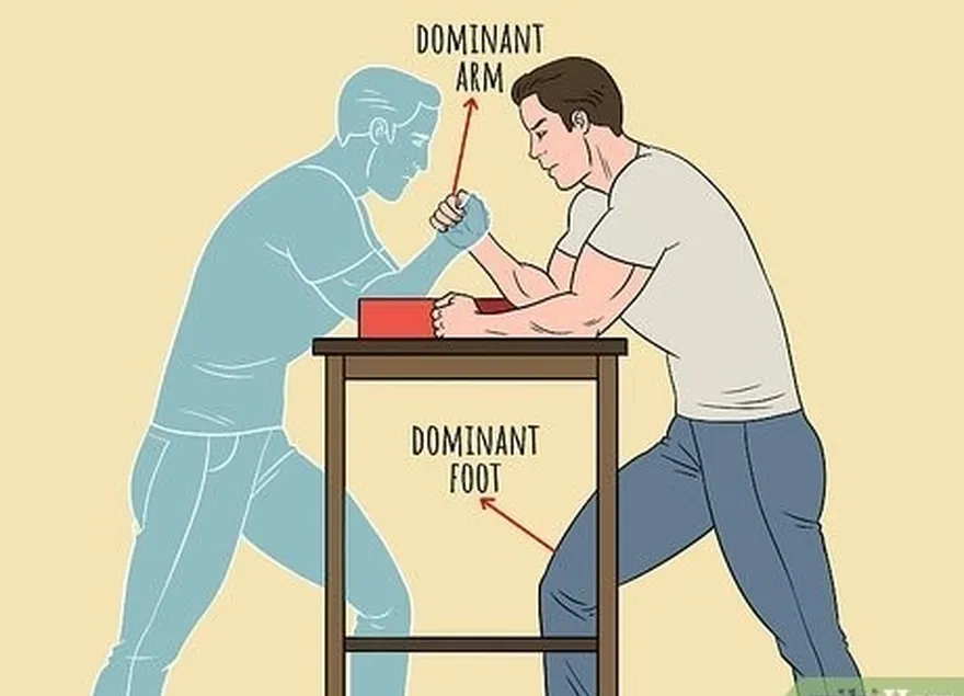 addım 1 dominant ayağınızın irəli tərəfi ilə dayanın.